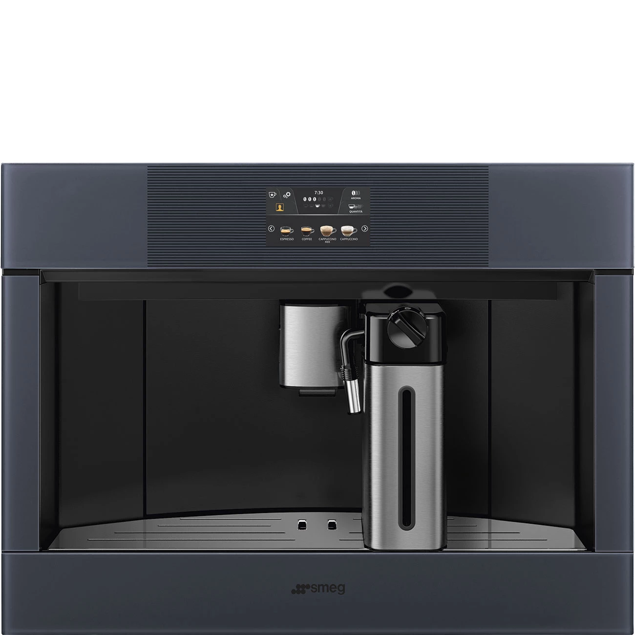 Smeg CMS4104G Einbau-Kaffeevollautomat Neptune Grey