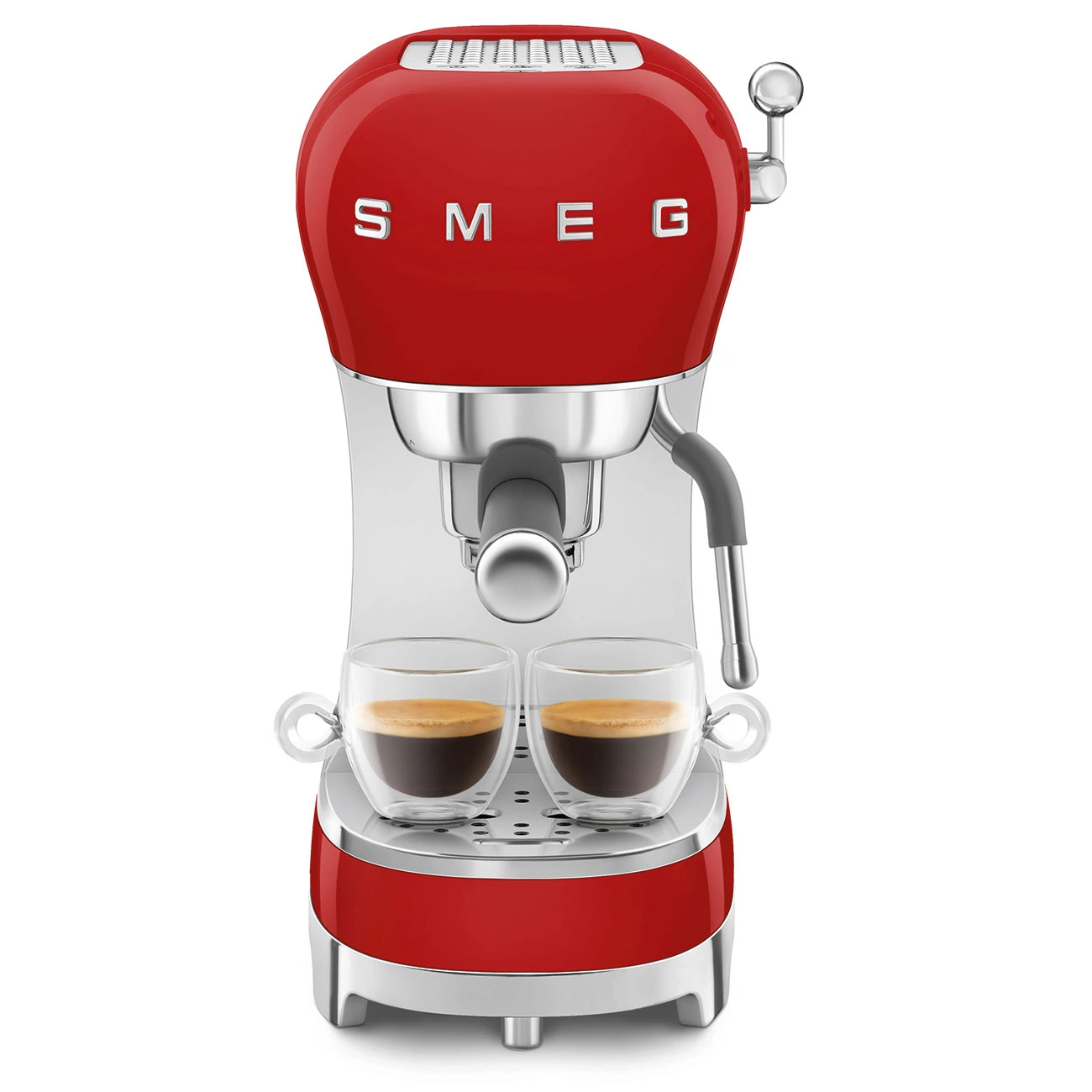 Smeg ECF02RDEU Espresso-Kaffeemaschine Rot