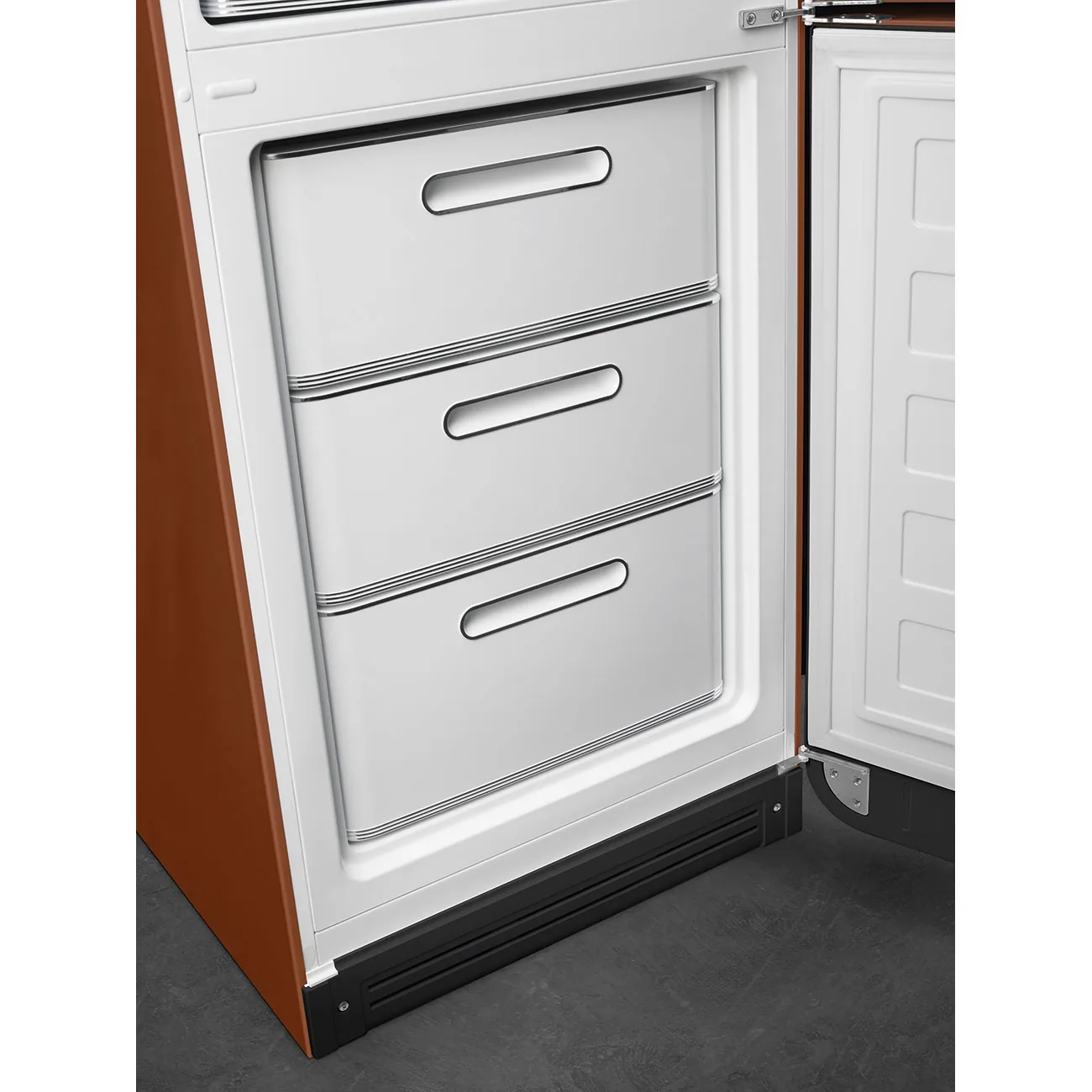 Smeg FAB32RACM6 Stand-Kühl-Gefrierkombination Amber Clay