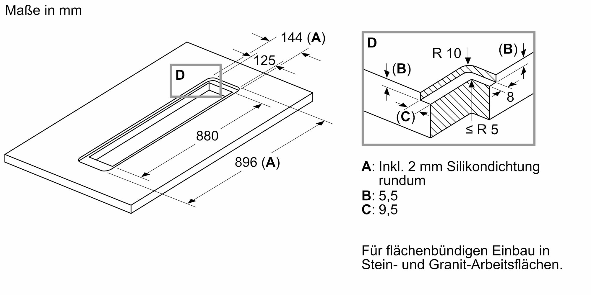 Siemens LD98WMM65 Tischlüfter Schwarz