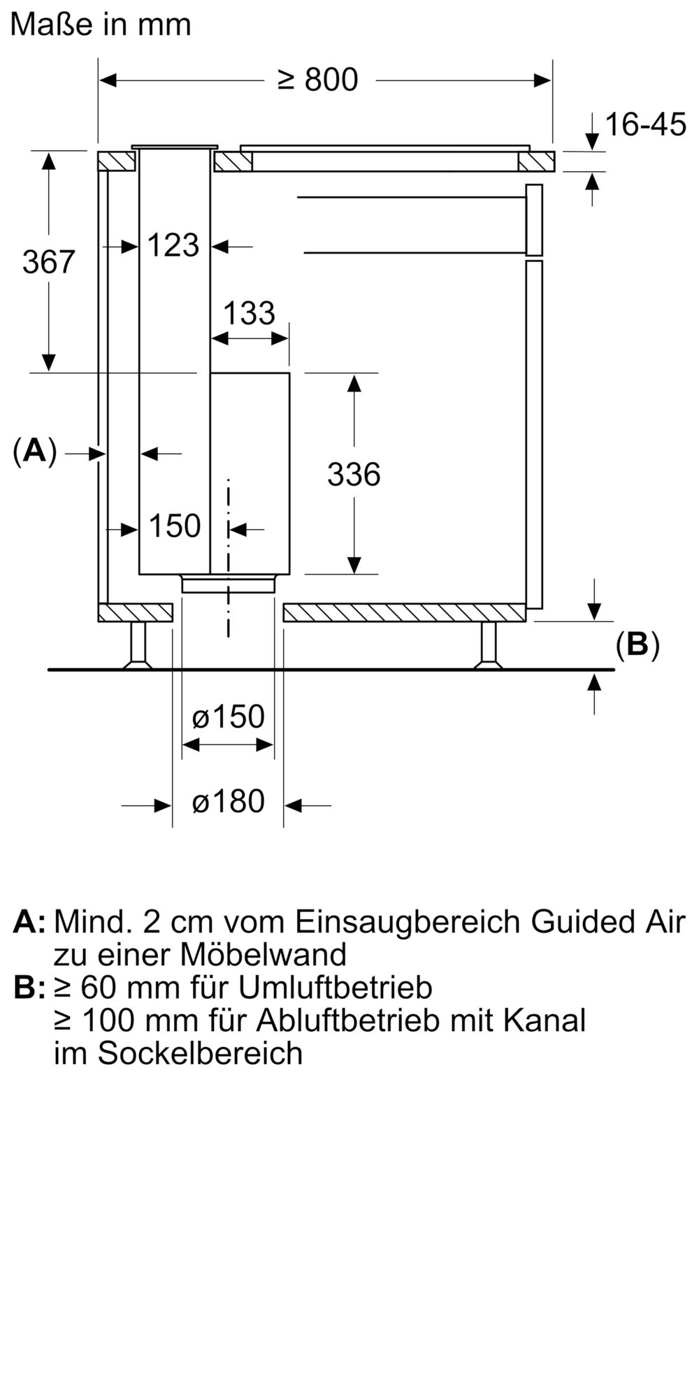 Siemens LD88WMM66 Tischlüfter Schwarz