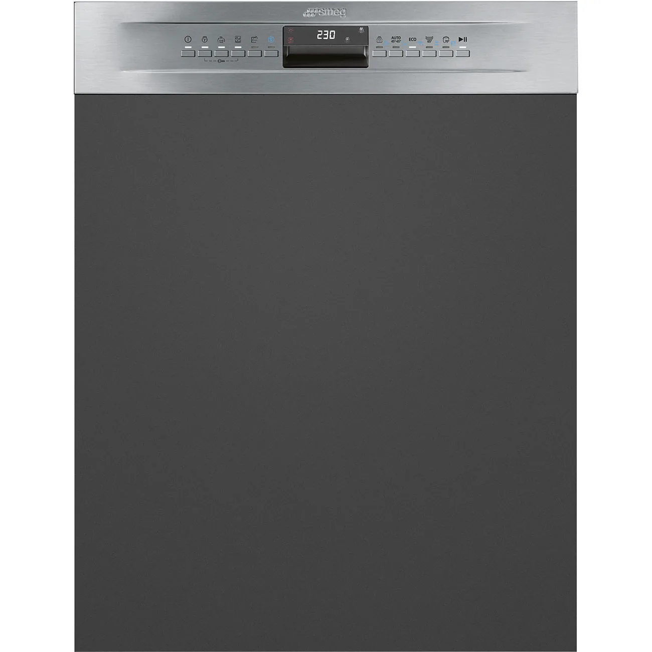 Smeg PL364CX Teilintegrierter Geschirrspüler