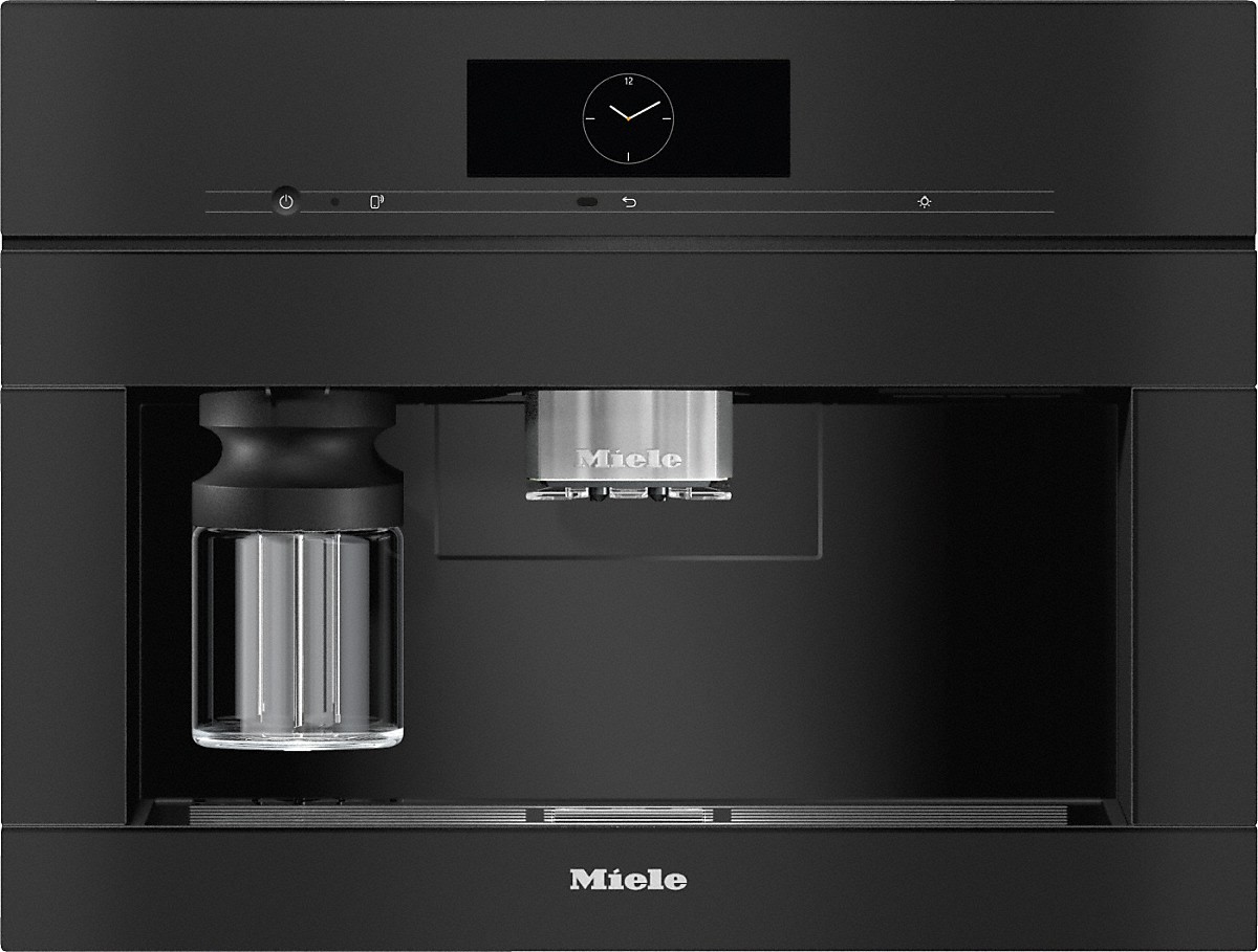 Miele CVA 7845 Einbau-Kaffeevollautomat Obsidianschwarz