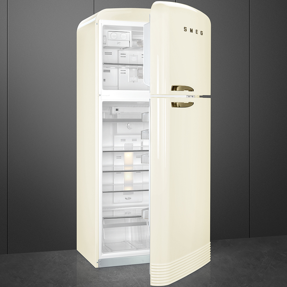 Smeg FAB50RCRB5 Stand-Kühlschrank Creme