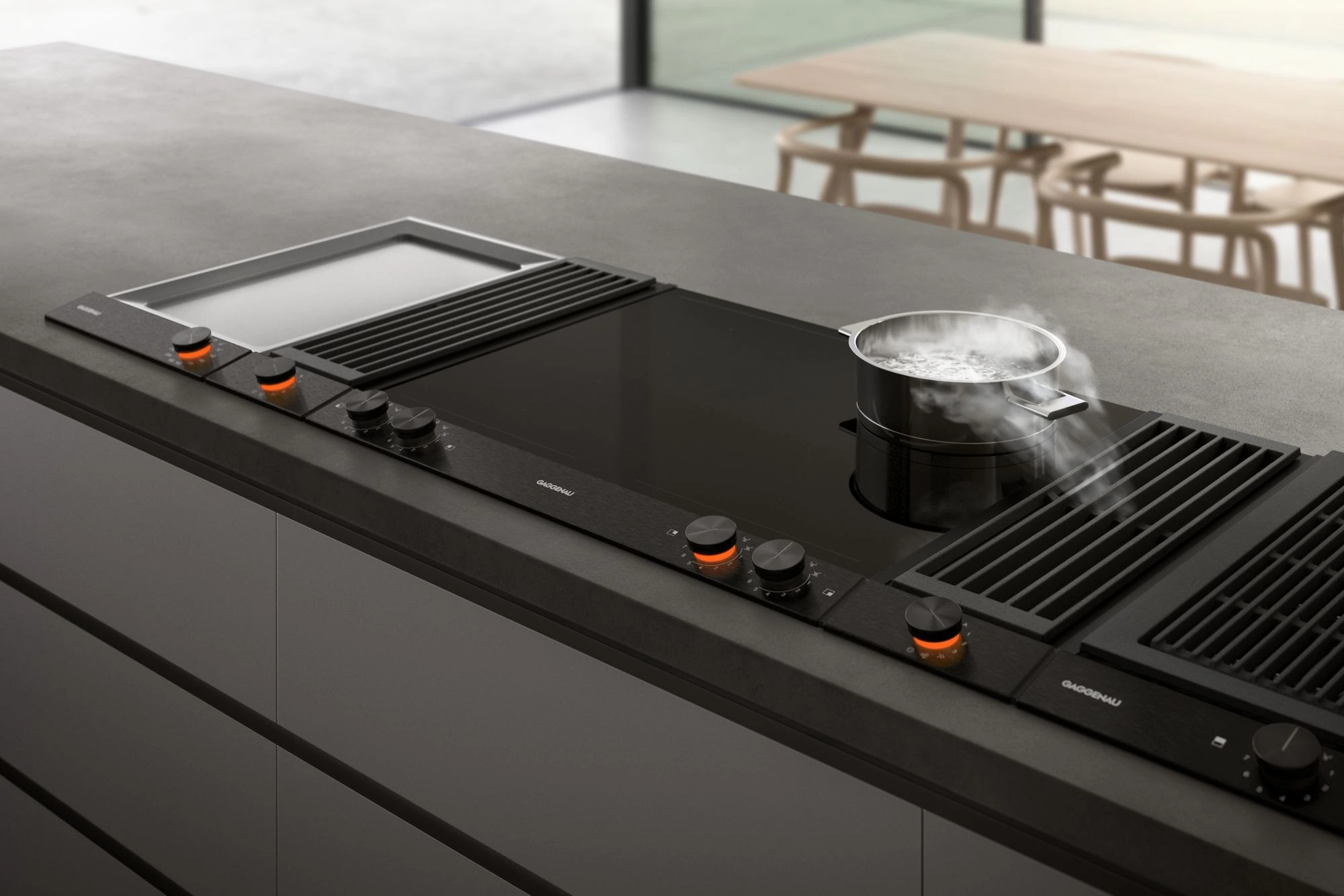 Gaggenau VP230120 Einbau-Induktionskochfeld Edelstahl