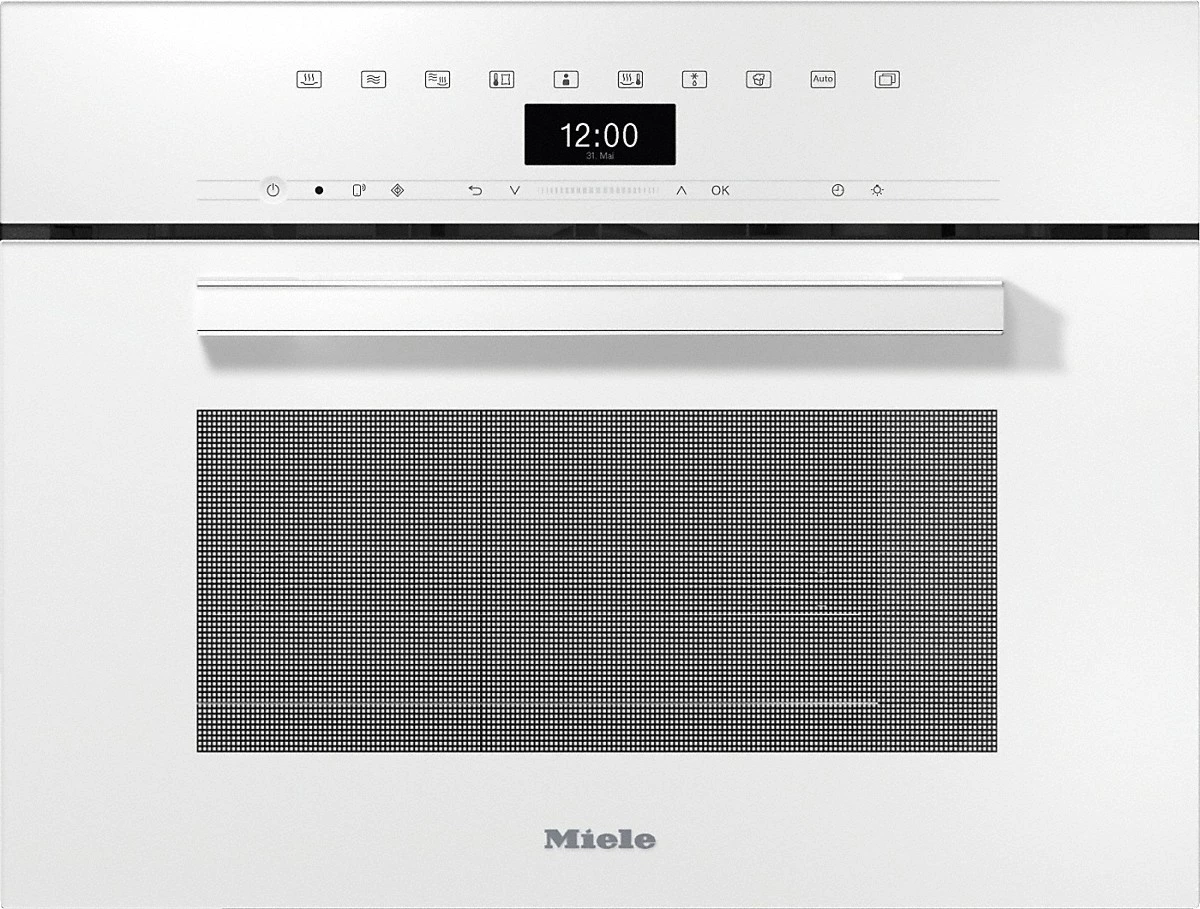 Miele DGM 7440 Dampfgarer mit Mikrowelle Brillantweiß
