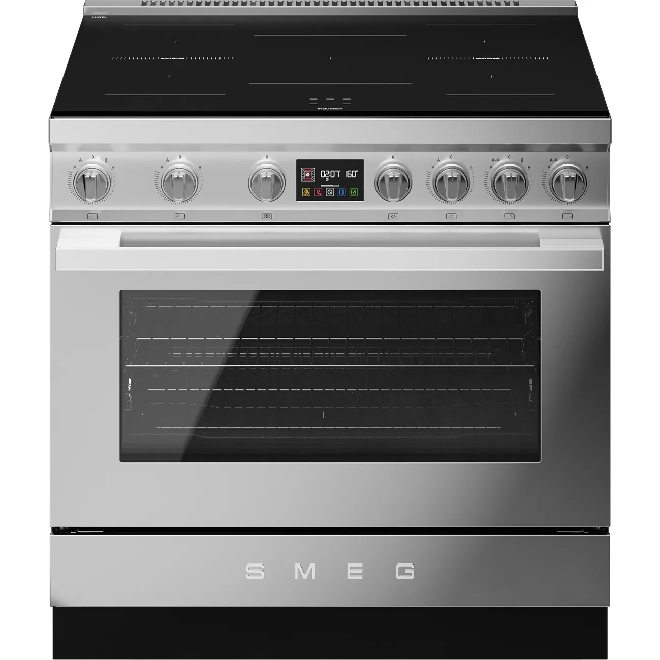 Smeg CPF90I1PX2 Kochzentrum Edelstahl