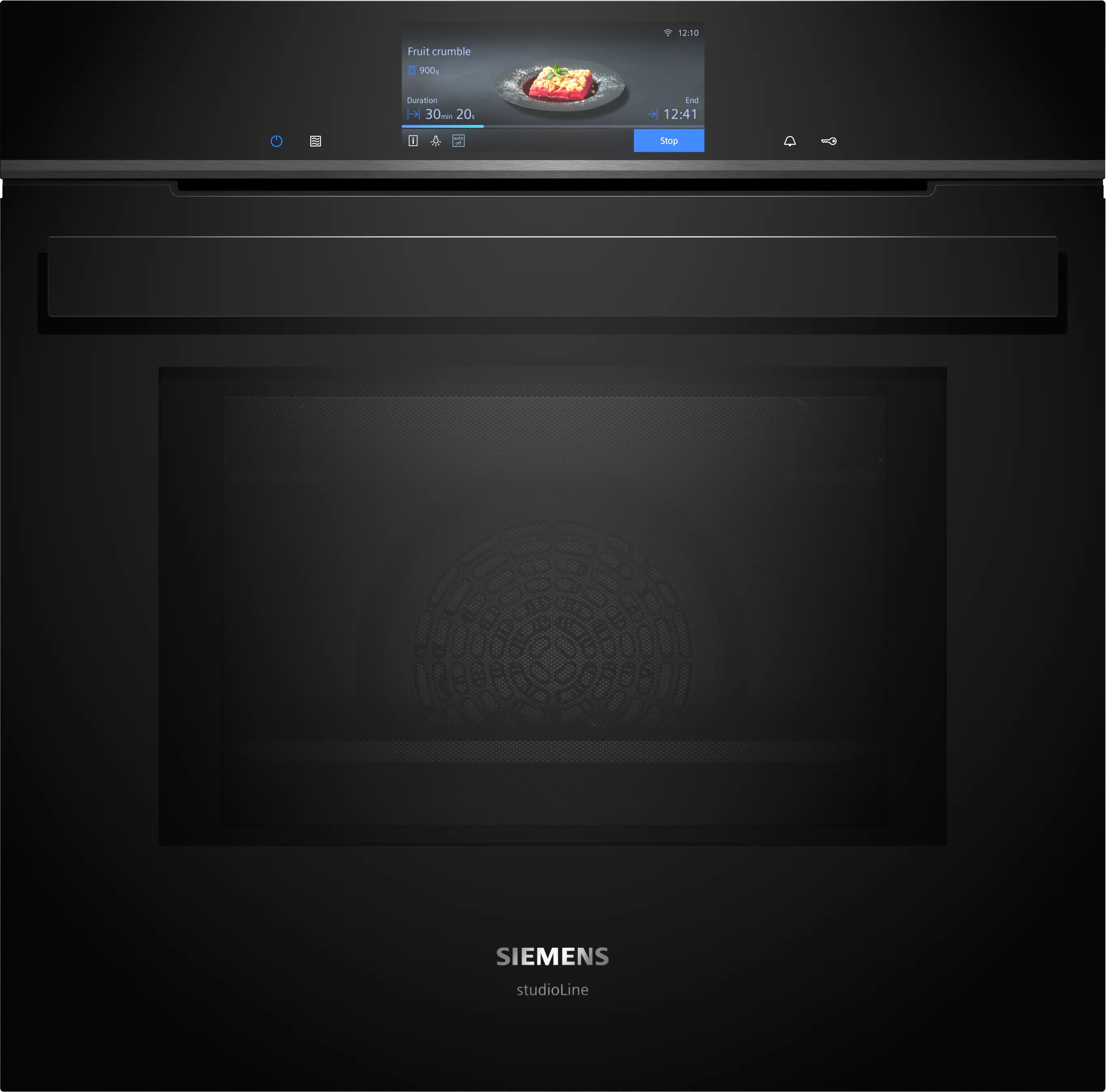 Siemens studioLine HM978GNB1 Einbau-Backofen mit Mikrowellenfunktion Schwarz