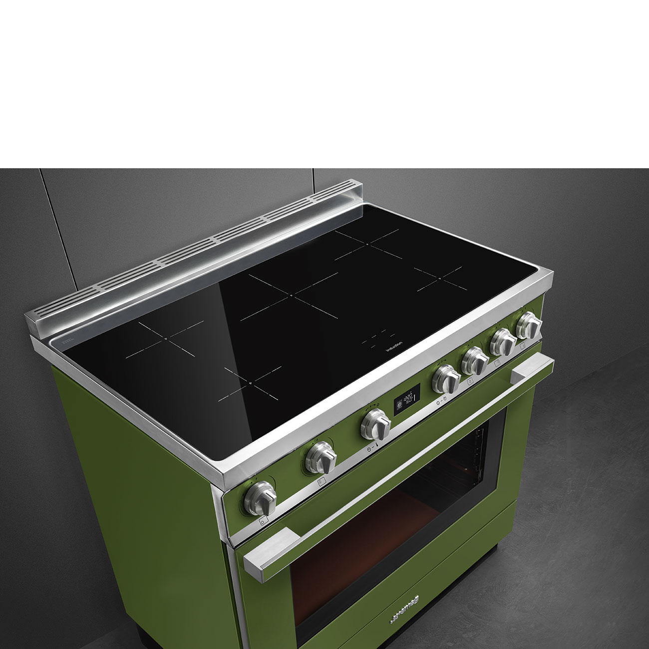 Smeg CPF9IPOG Stand-Herd Olivgrün