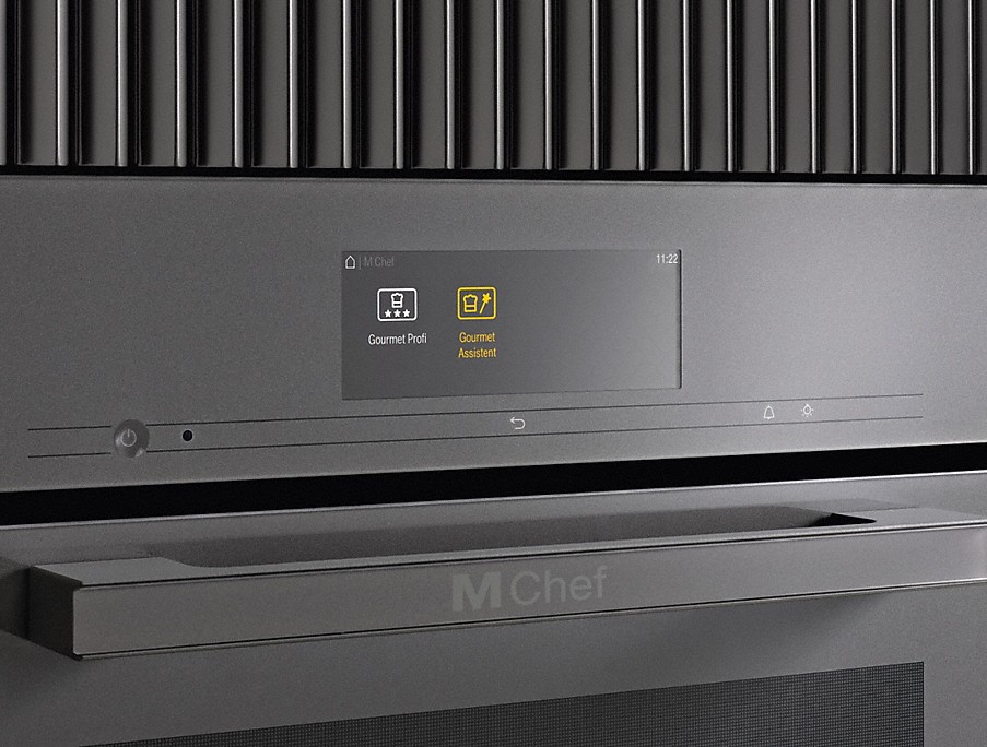 Miele Gourmet Assistent Miele Backofen Display mit Gourmet Assistent