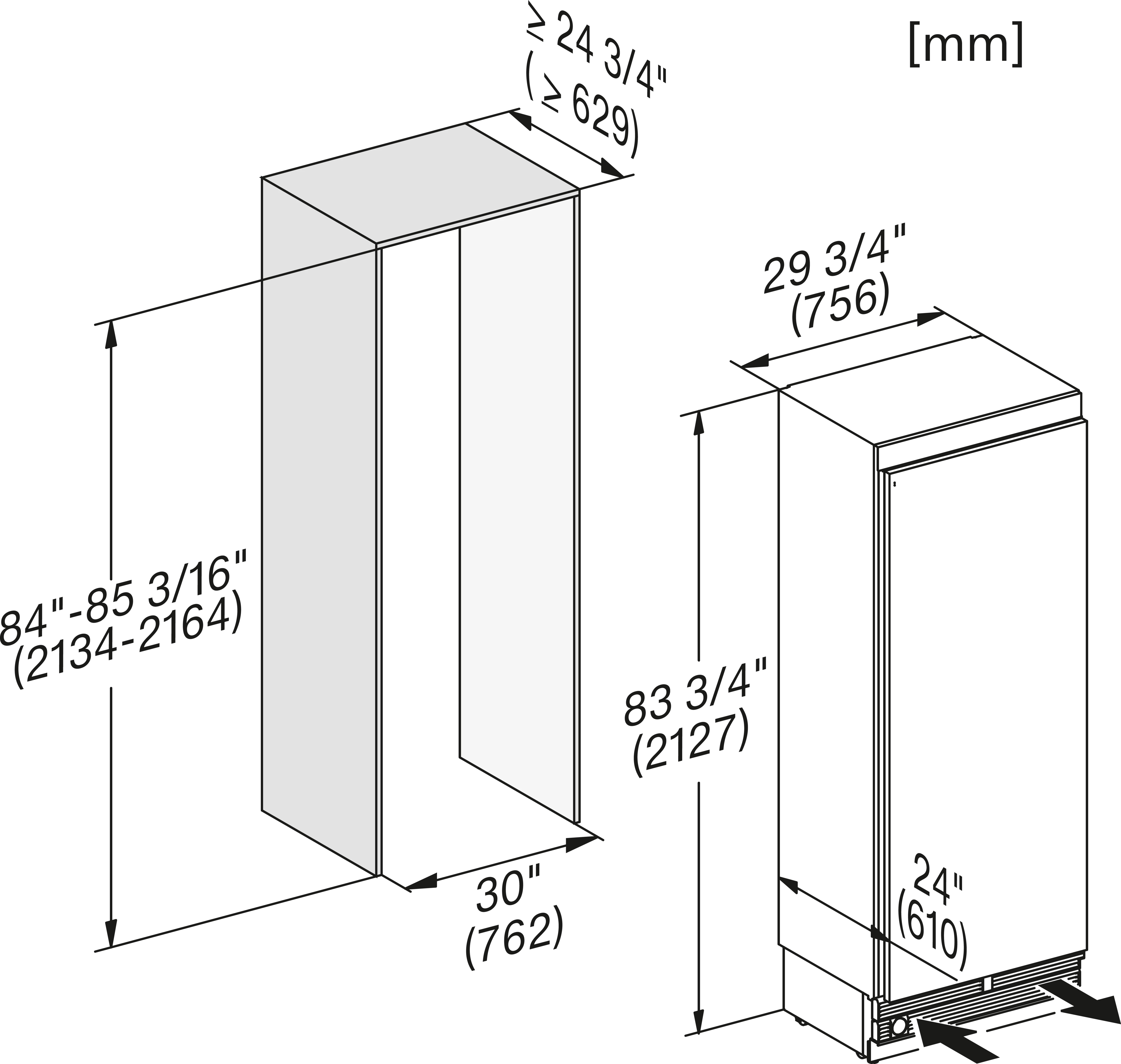 Miele F 2813 Vi Einbau-Gefrierschrank