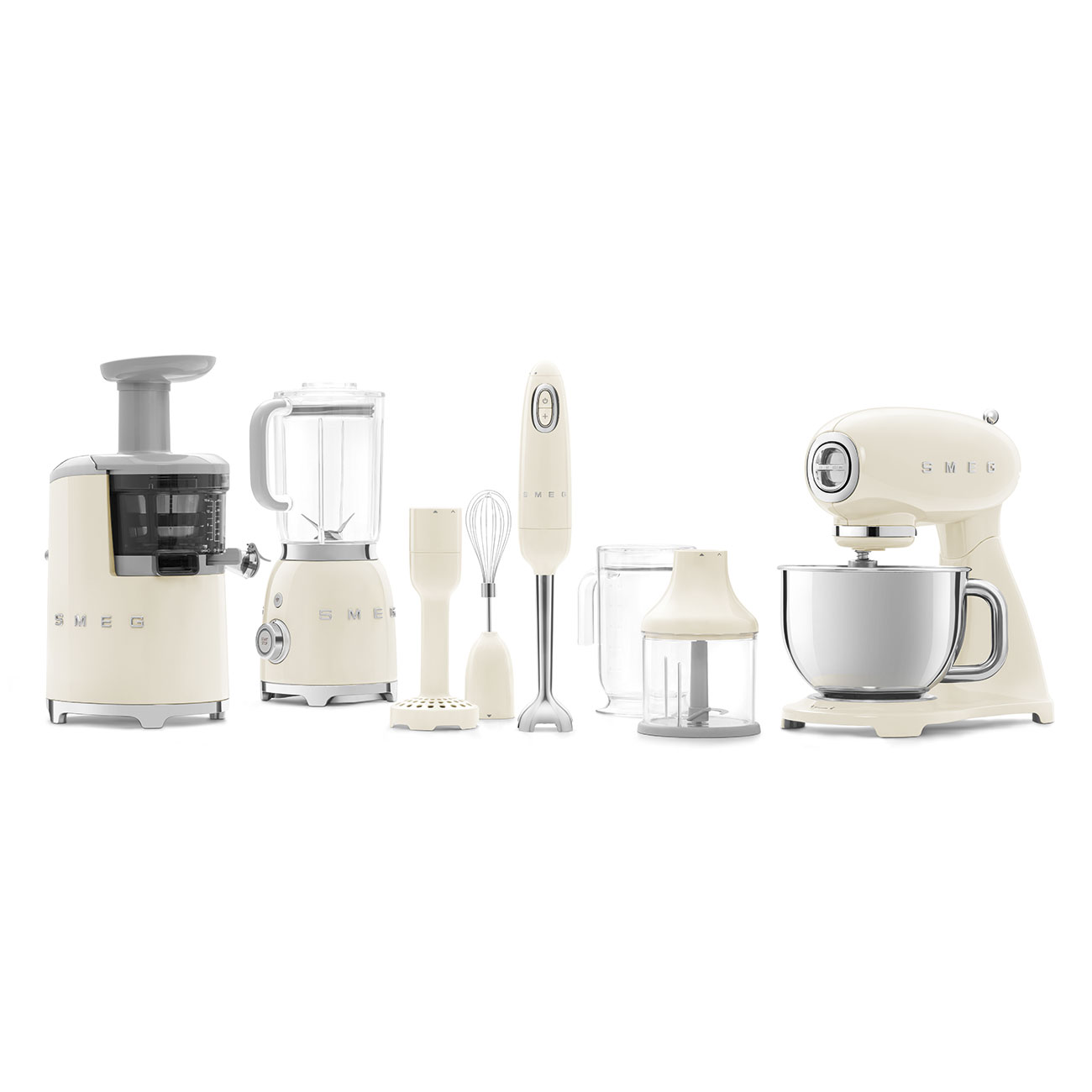 Smeg SMF03CREU Küchenmaschine Creme