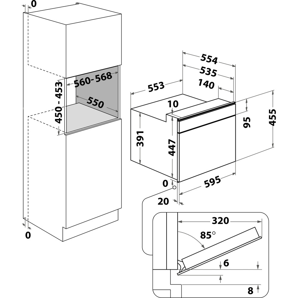 Bauknecht EMPK9 P645 PT Einbau-Mikrowelle Edelstahl