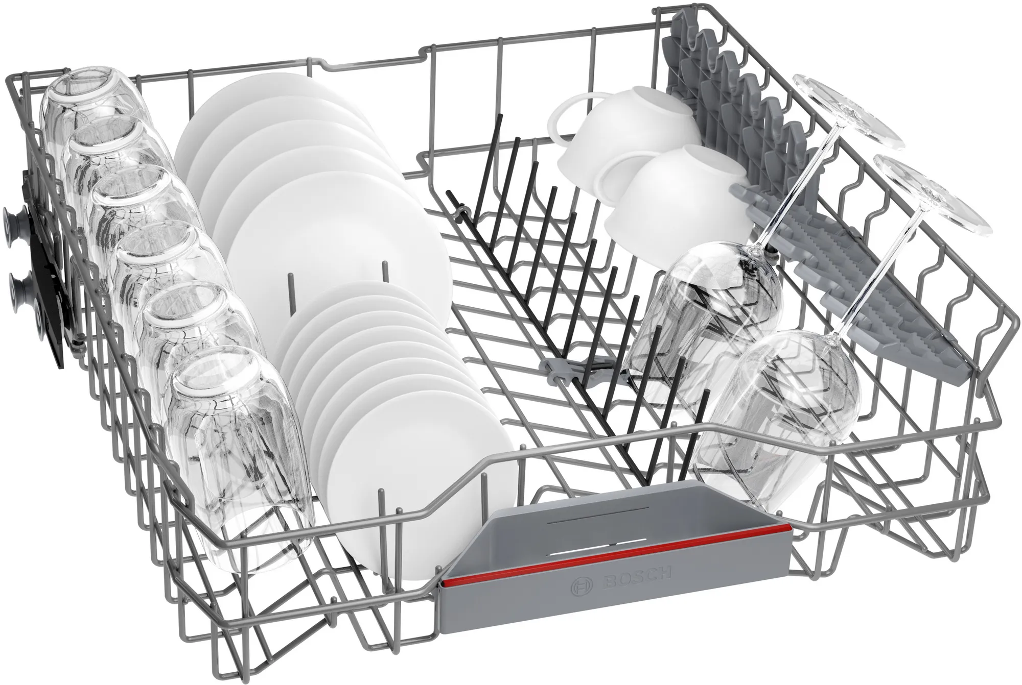 Bosch SMI6TCS00E Teilintegrierter Geschirrspüler Edelstahl