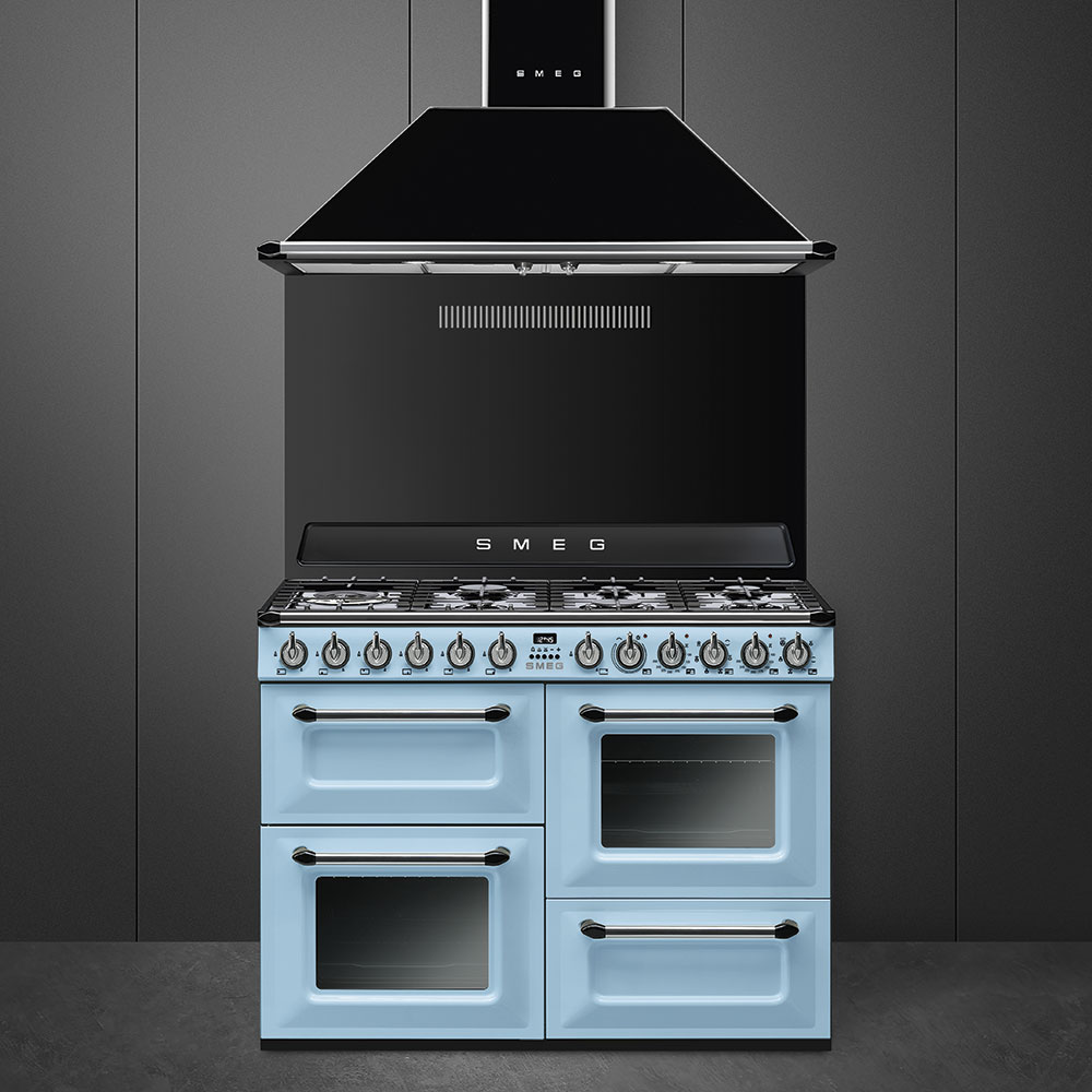 Smeg KT110BLE Wand-Dunstabzugshaube Schwarz