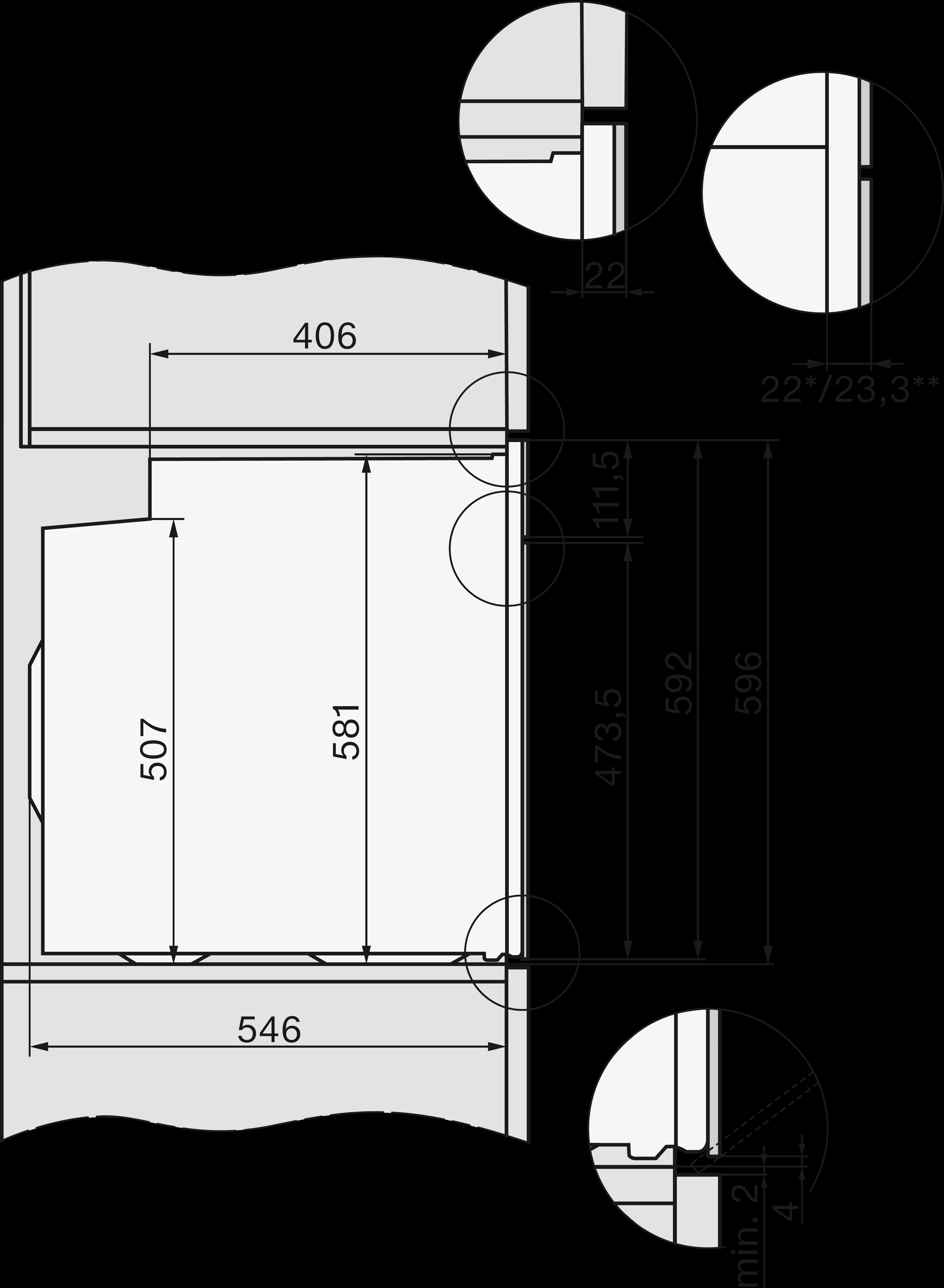 Miele H 2466 B Active Einbau-Backofen Obsidianschwarz