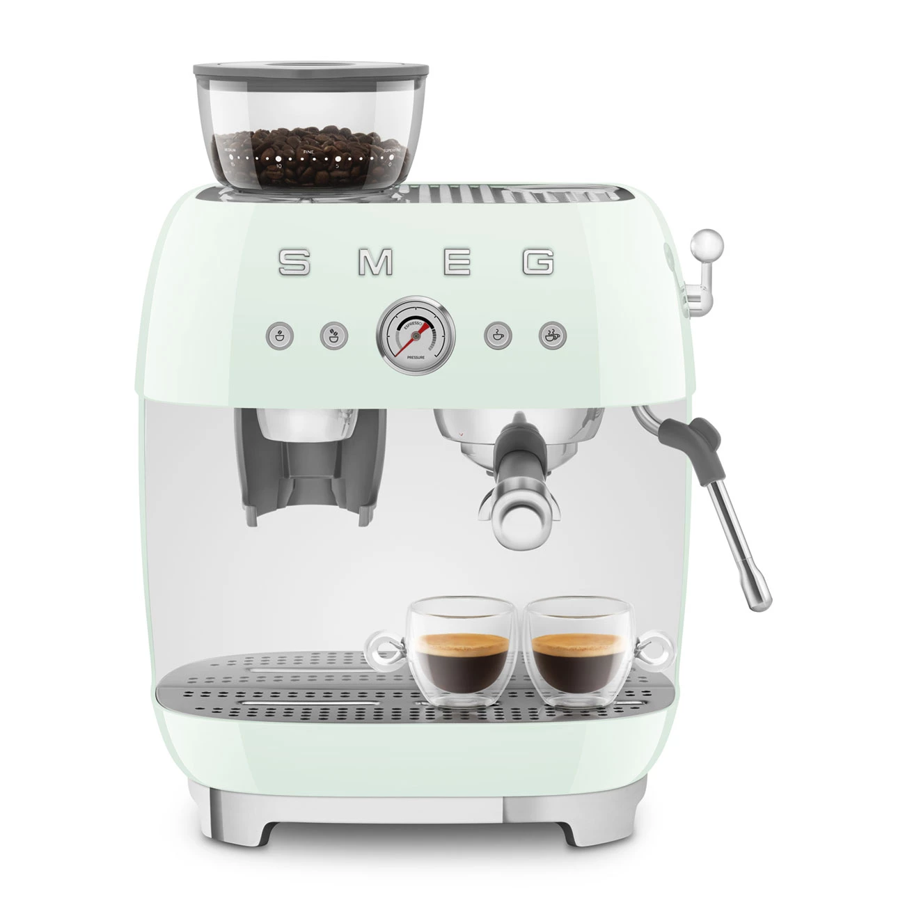 Smeg EGF03PGEU Espresso-Kaffeemaschine Pastellgrün Smeg EGF03PGEU Espresso-Kaffeemaschine Pastellgrün