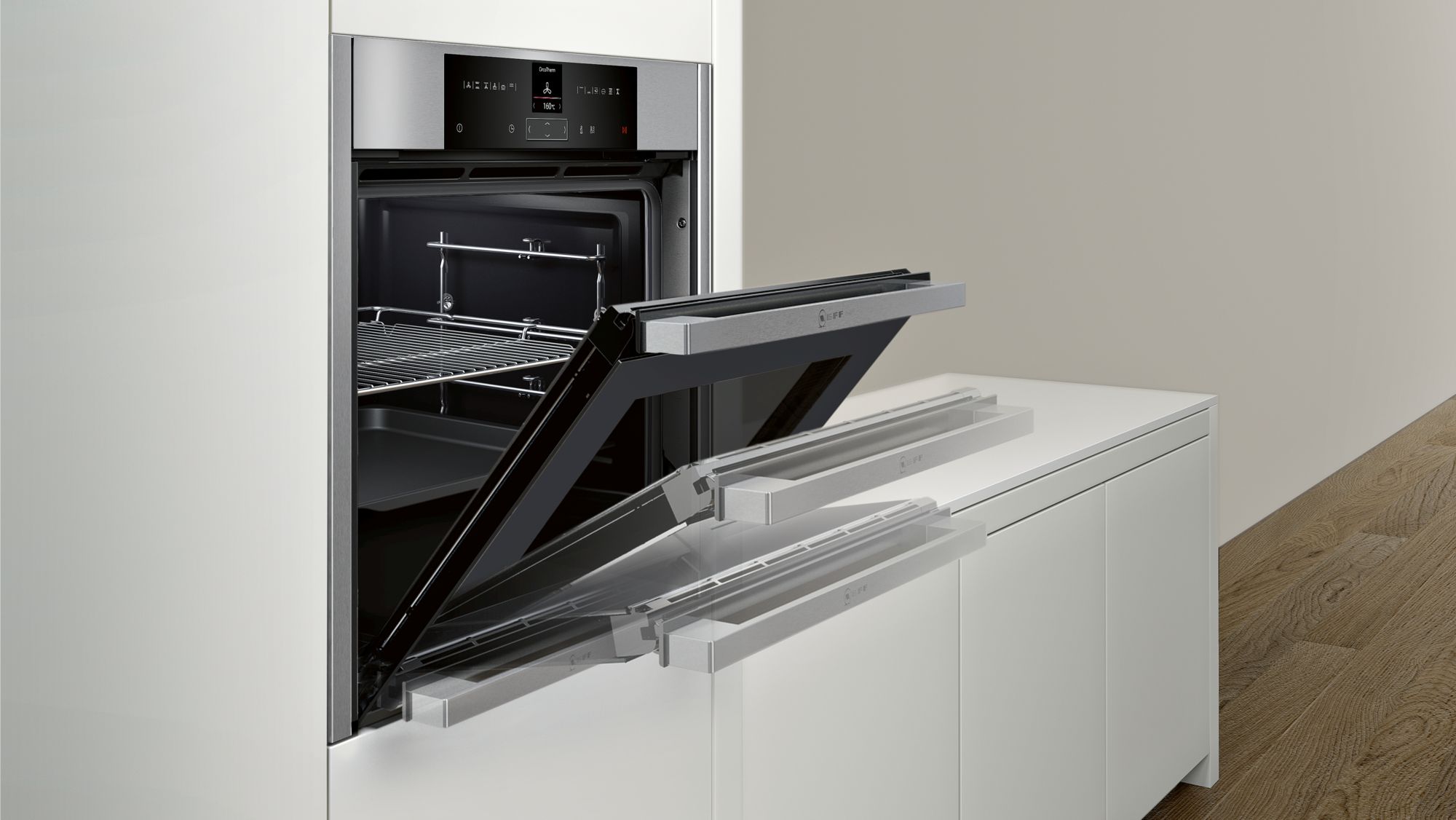 [Zweite Wahl] Neff B45CR22N0 Einbau-Backofen Edelstahl 