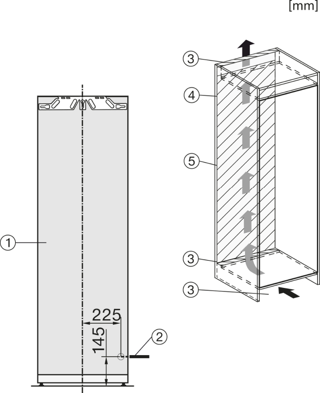 Miele K 7733 E Einbau-Kühlschrank