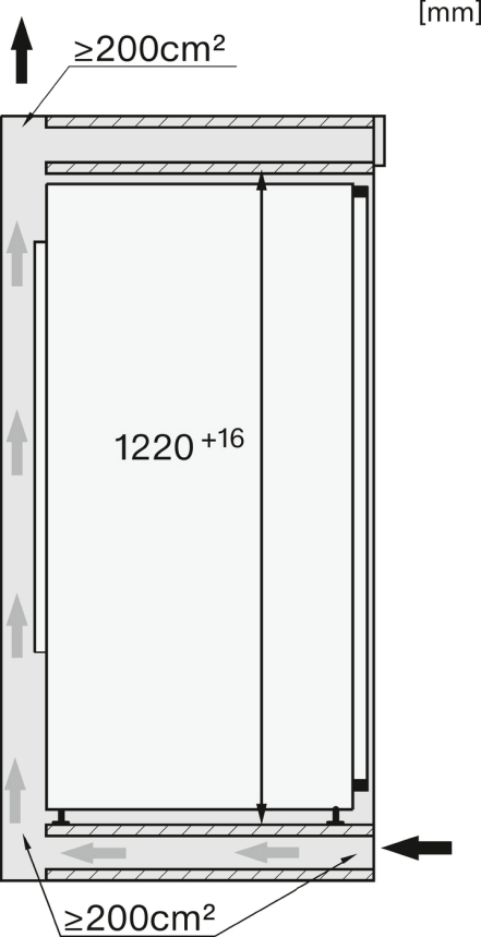Miele K 7373 B Einbau-Kühlschrank 