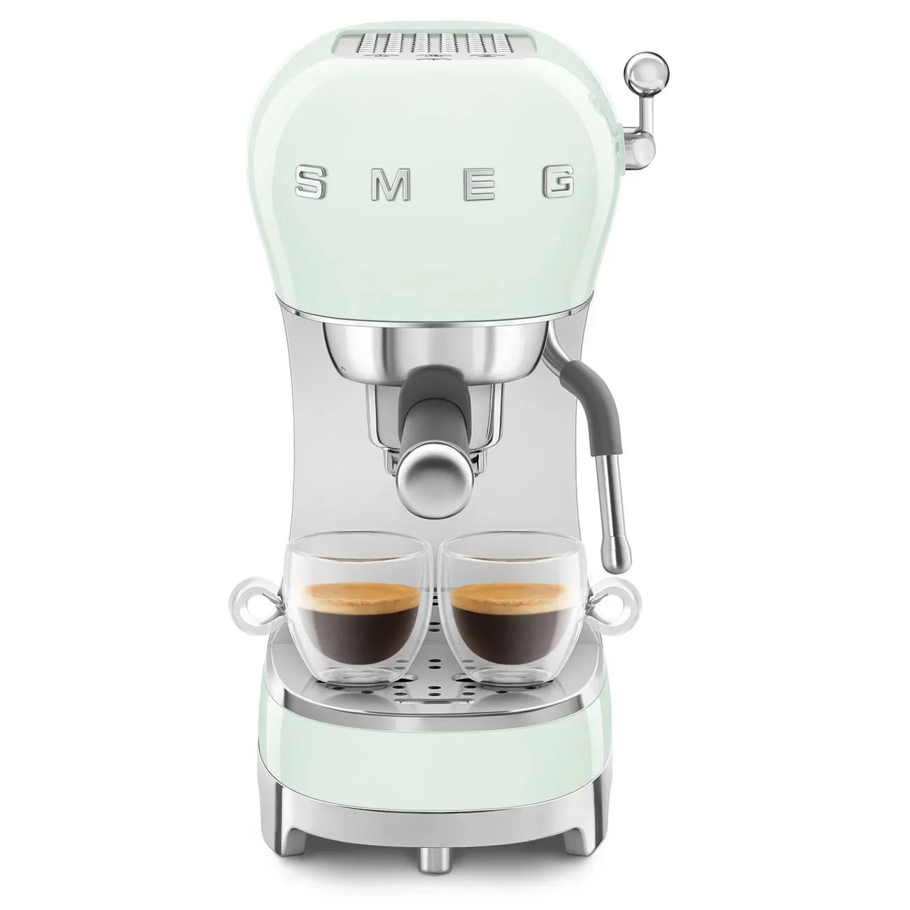 Smeg ECF02PGEU Espresso-Kaffeemaschine Pastellgrün Smeg ECF02PGEU Espresso-Kaffeemaschine Pastellgrün