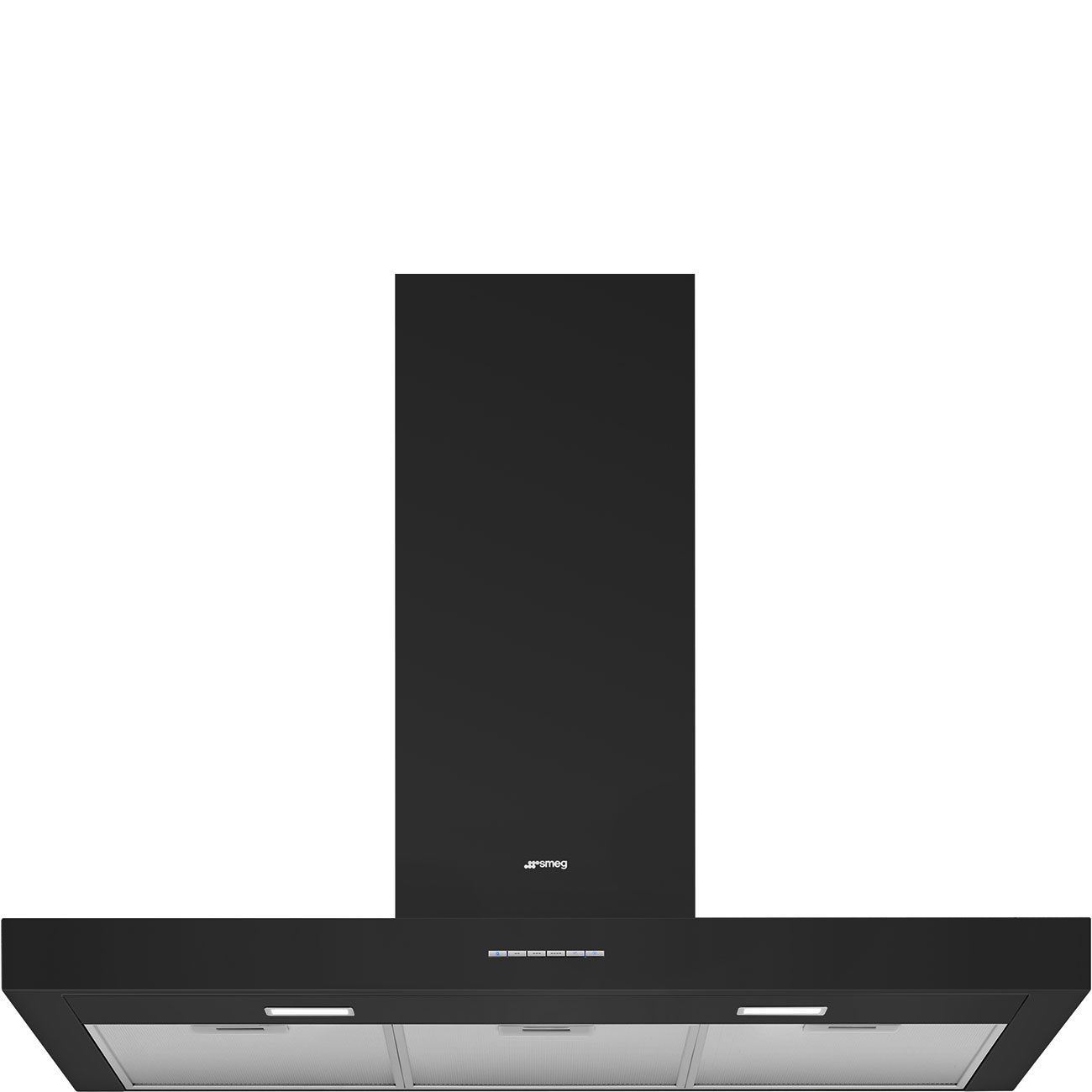 Smeg KBT900NE Wand-Dunstabzugshaube Schwarz