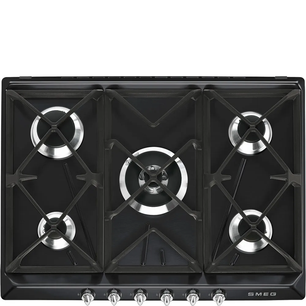 Smeg SR975NGHD Gaskochfeld Schwarz
