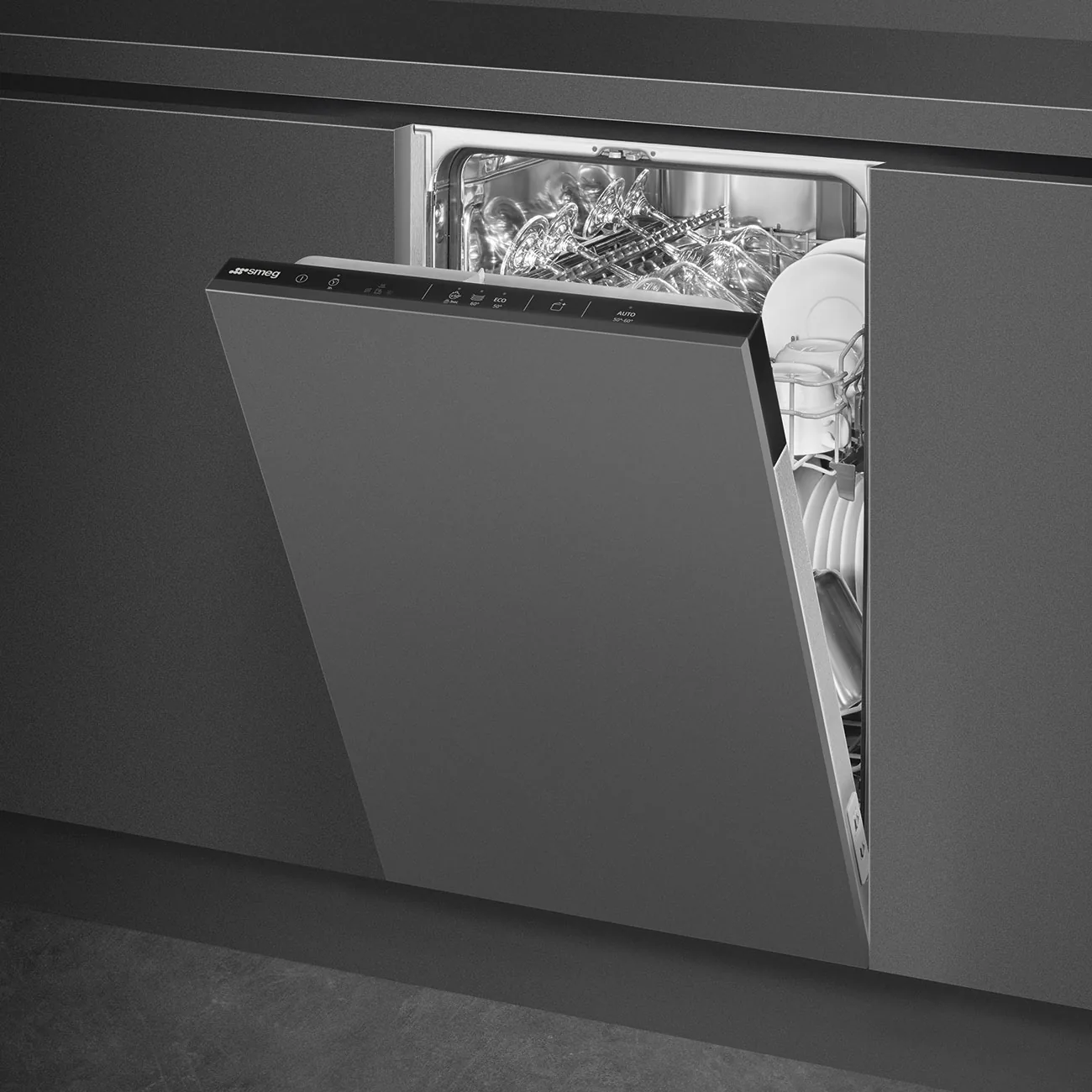 Smeg ST4522DIN Vollintegrierter Geschirrspüler
