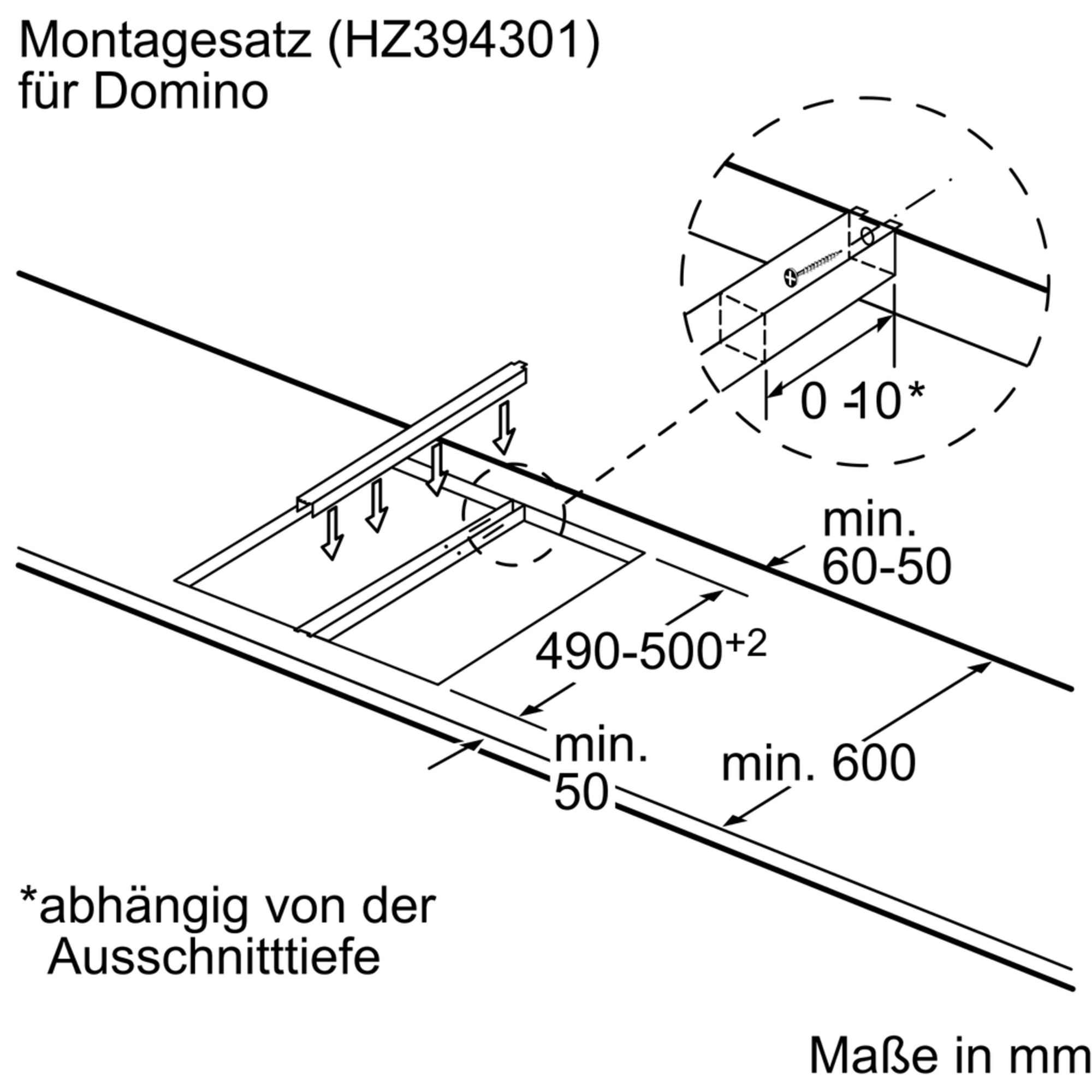 Siemens HZ394301 Verbindungsleiste 