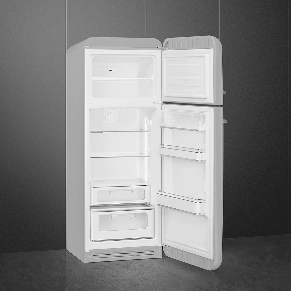 Smeg FAB30RSV5 Stand-Kühl-Gefrierkombination Grau