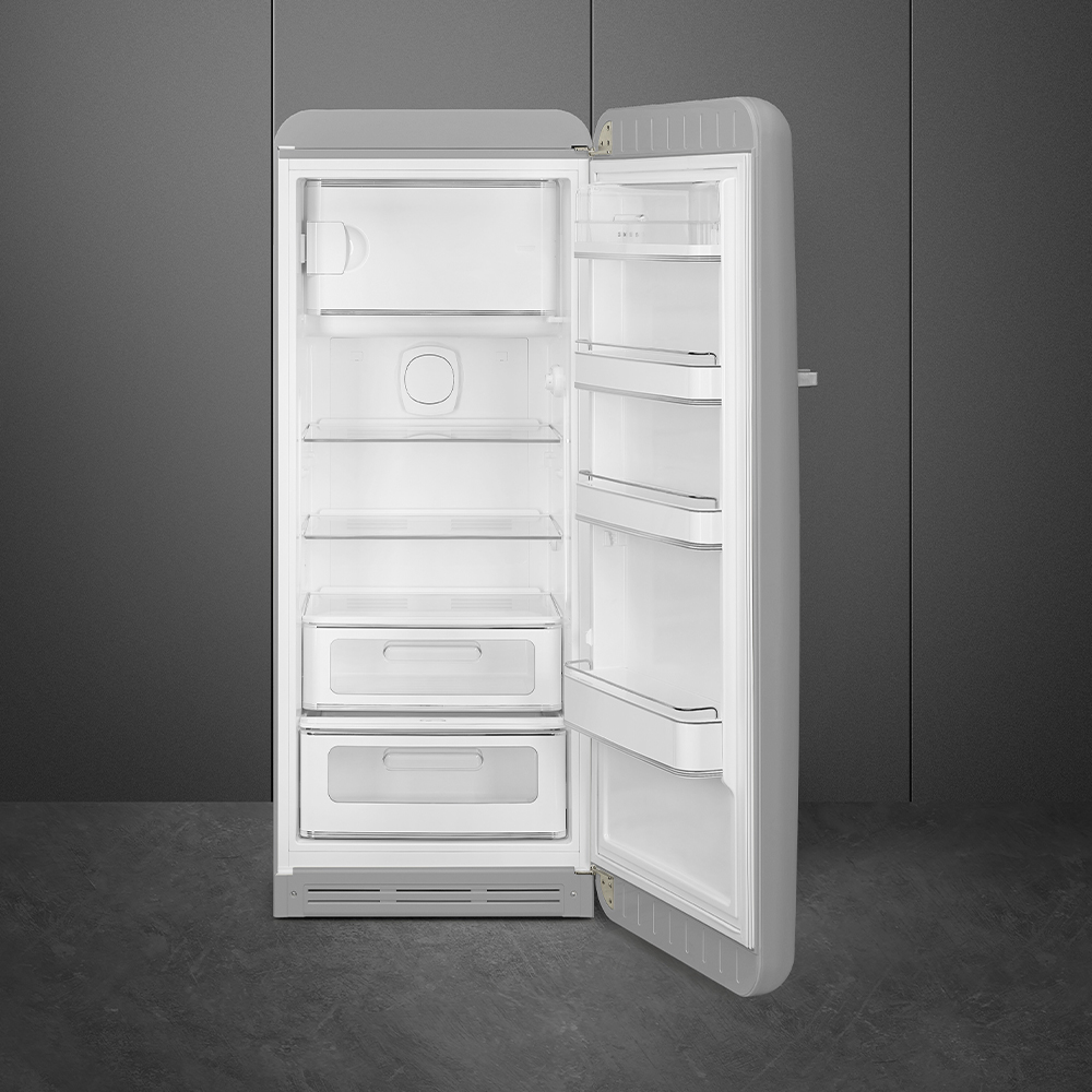 Smeg FAB28RSV5 Stand-Kühlschrank Silber