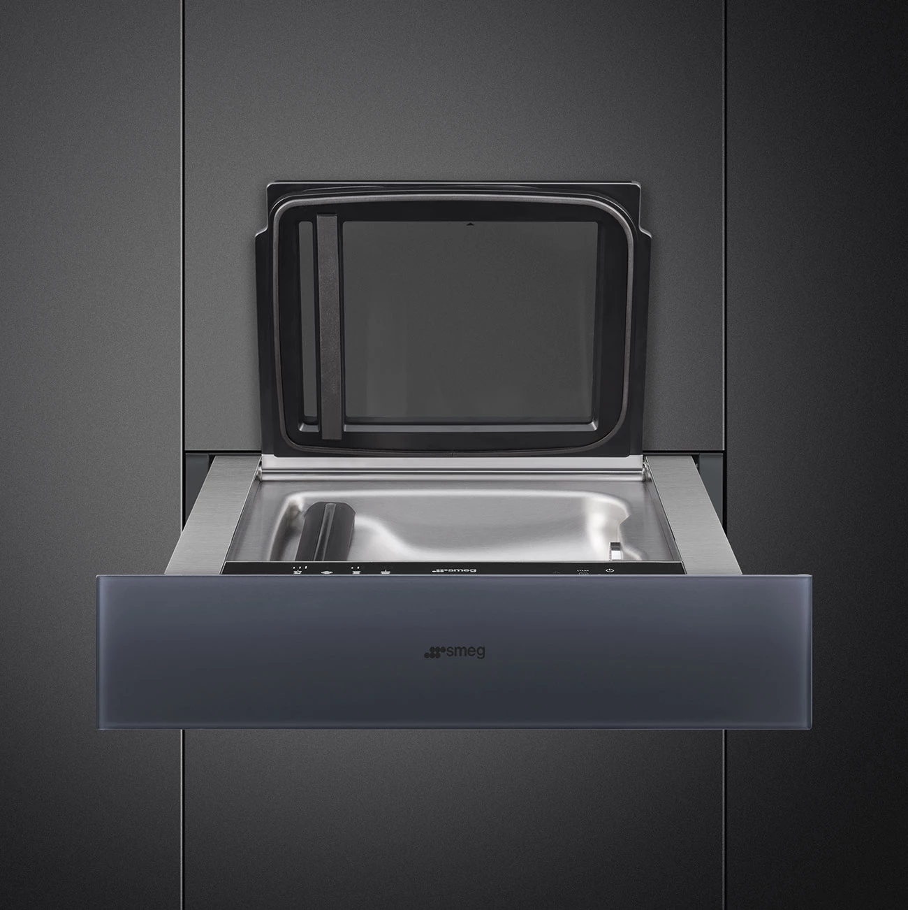 Smeg CPV115G Einbau-Vakuumierschublade Neptune Grey