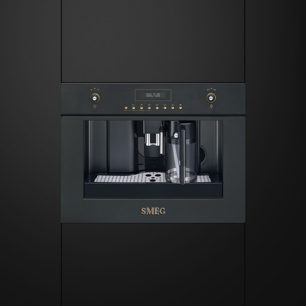 Smeg CMS8451A Einbau-Kaffeevollautomat Anthrazit