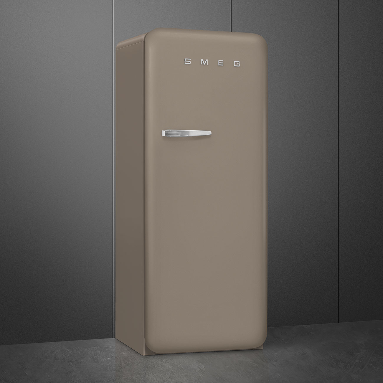 Smeg FAB28RDTP5 Stand-Kühl-Gefrierkombination Taupe