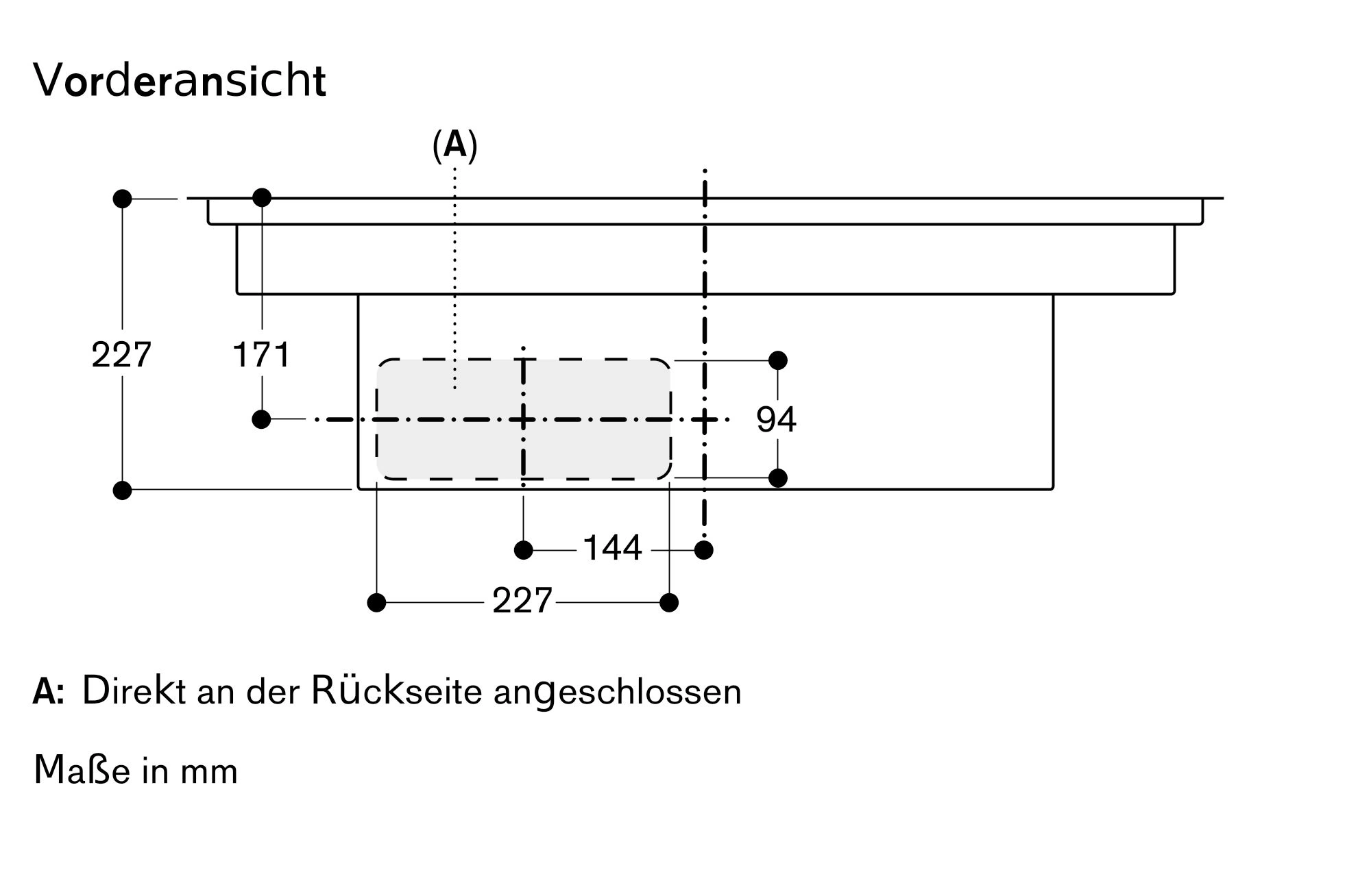 Gaggenau CV282101 Induktionskochfeld mit integriertem Wrasenabzug Schwarz