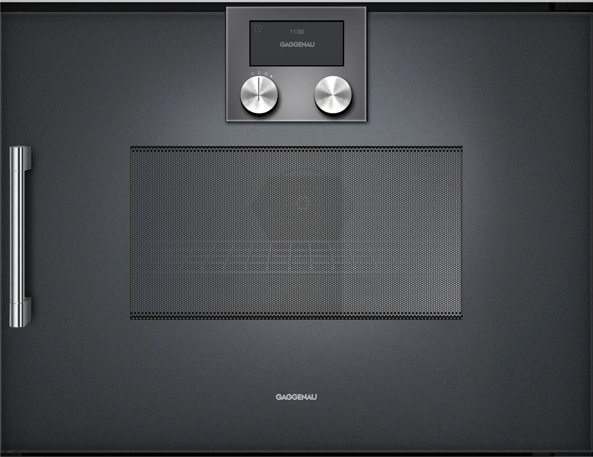 Gaggenau BMP250100 Einbau-Backofen mit Mikrowellenfunktion Anthrazit