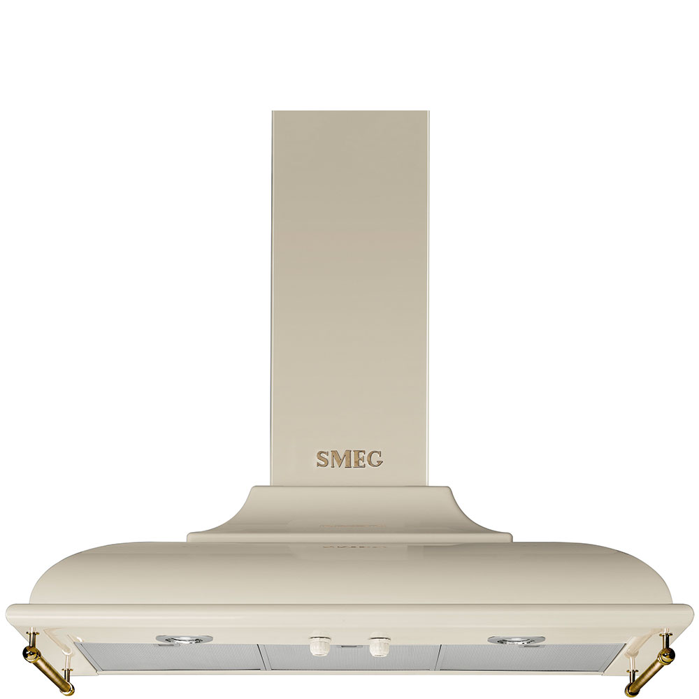 Smeg KC19POE Wand-Dunstabzugshaube Creme