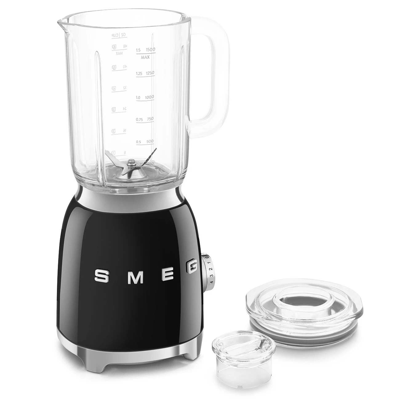 Smeg BLF03BLEU Standmixer Schwarz