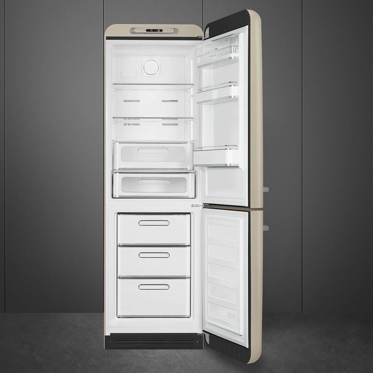 Smeg FAB32RMLM6 Stand-Kühl-Gefrierkombination Moonlight-Matt