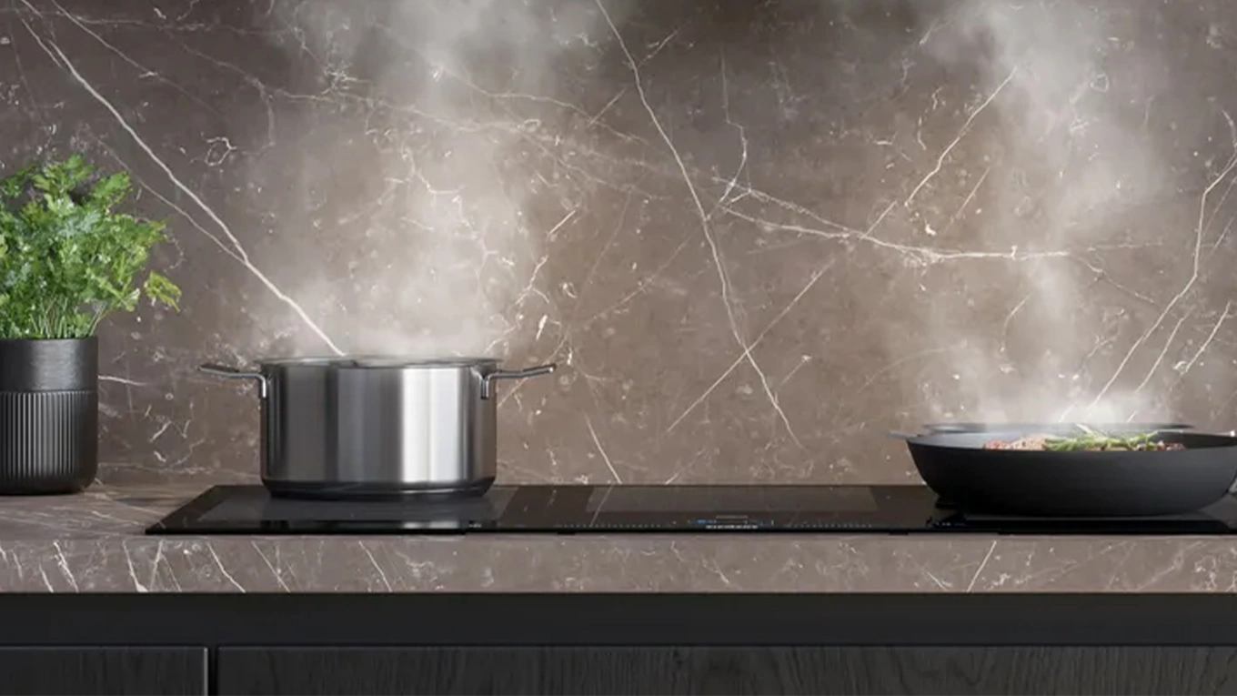 The Siemens cooktop