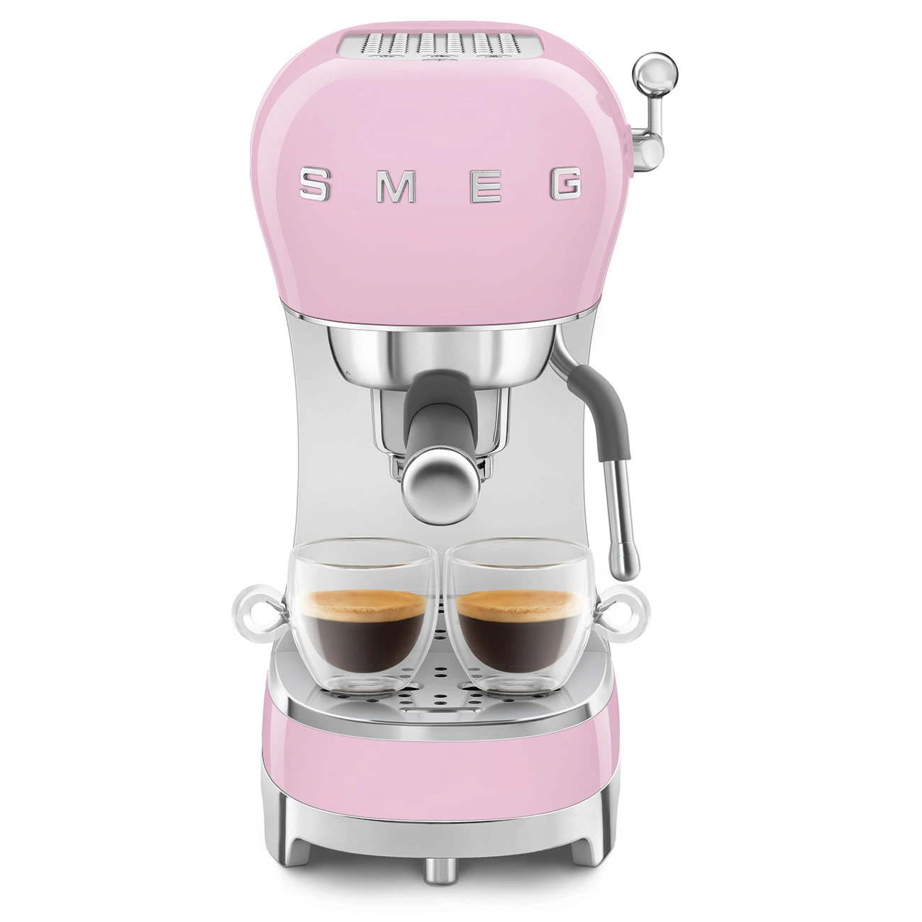 Smeg ECF02PKEU Espresso-Kaffeemaschine Cadillac Pink