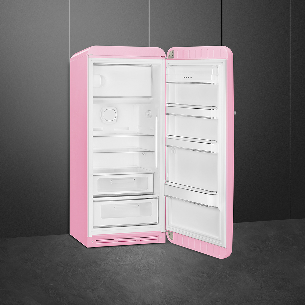 Smeg FAB28RPK5 Stand-Kühlschrank Cadillac Pink