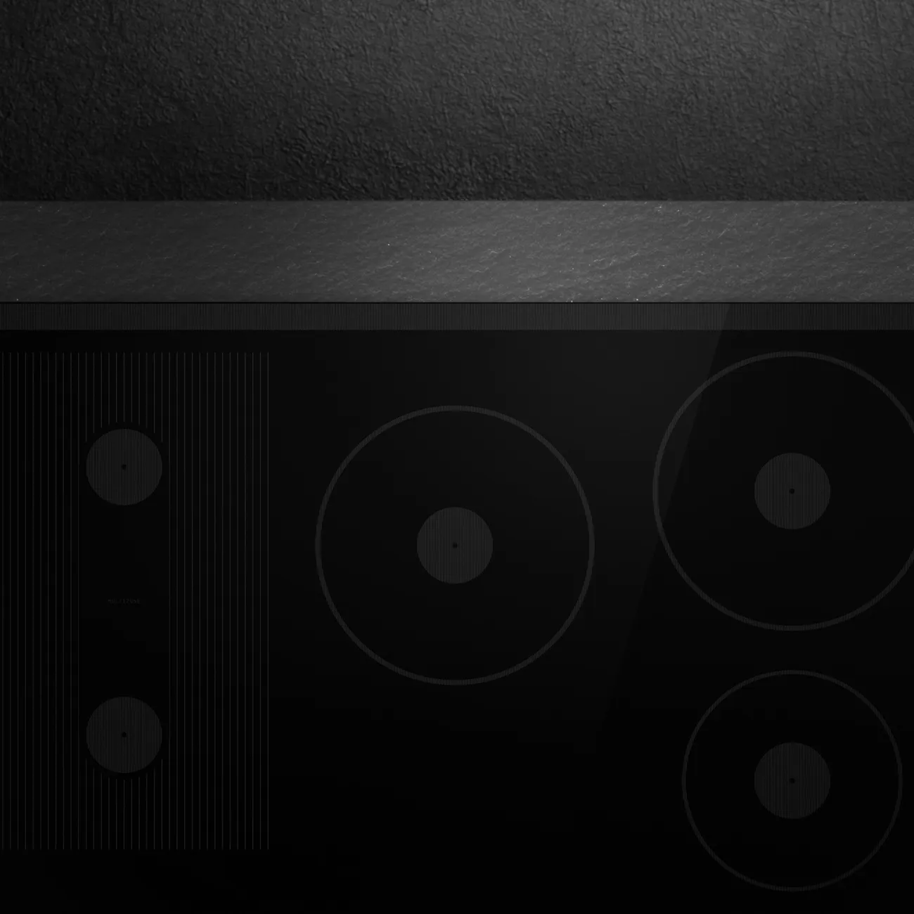 Smeg SI1M24854D Herdunabhängiges Induktionskochfeld Schwarz