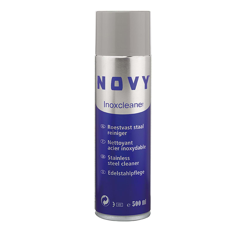 novy inoxcleaner dose in blau silber