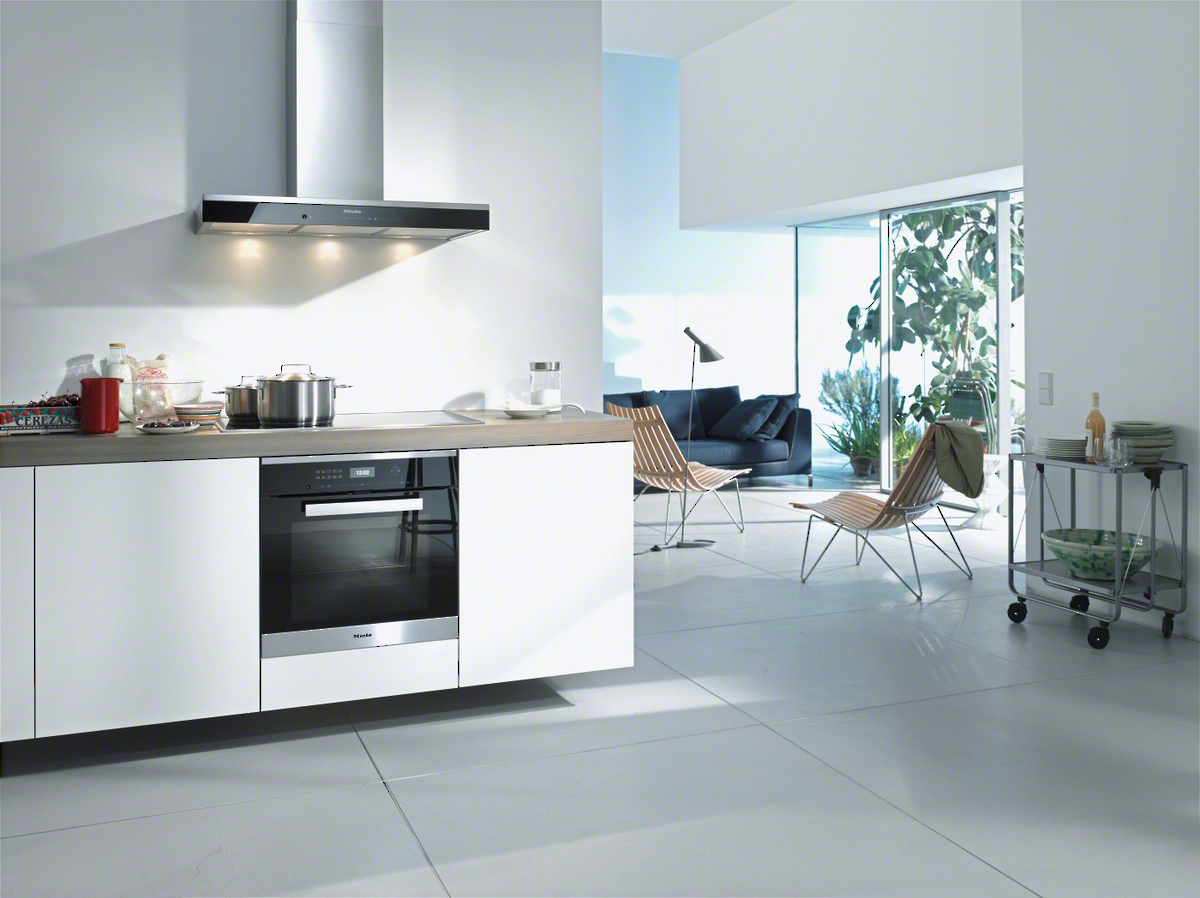 Miele DA 6698 W Wand-Dunstabzugshaube Edelstahl