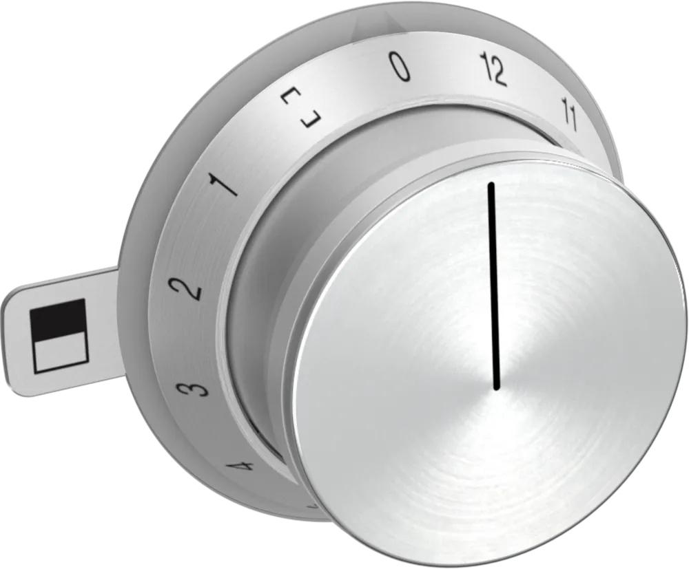 Gaggenau CKI420010 Bedienknebel Edelstahl