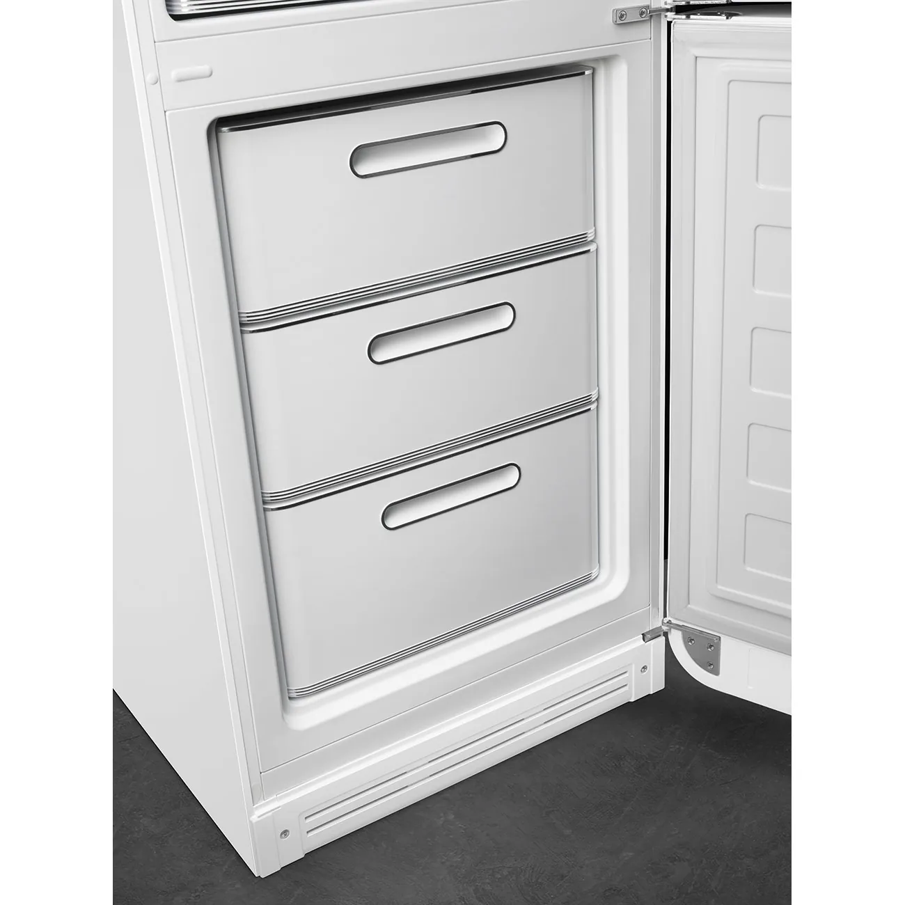 Smeg FAB32RWHM6 Stand-Kühl-Gefrierkombination Weiß matt