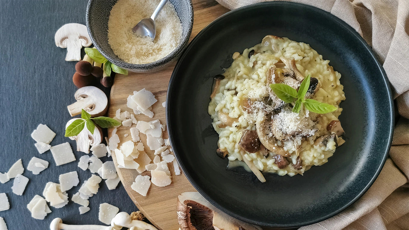 Mushroom risotto Mushroom risotto