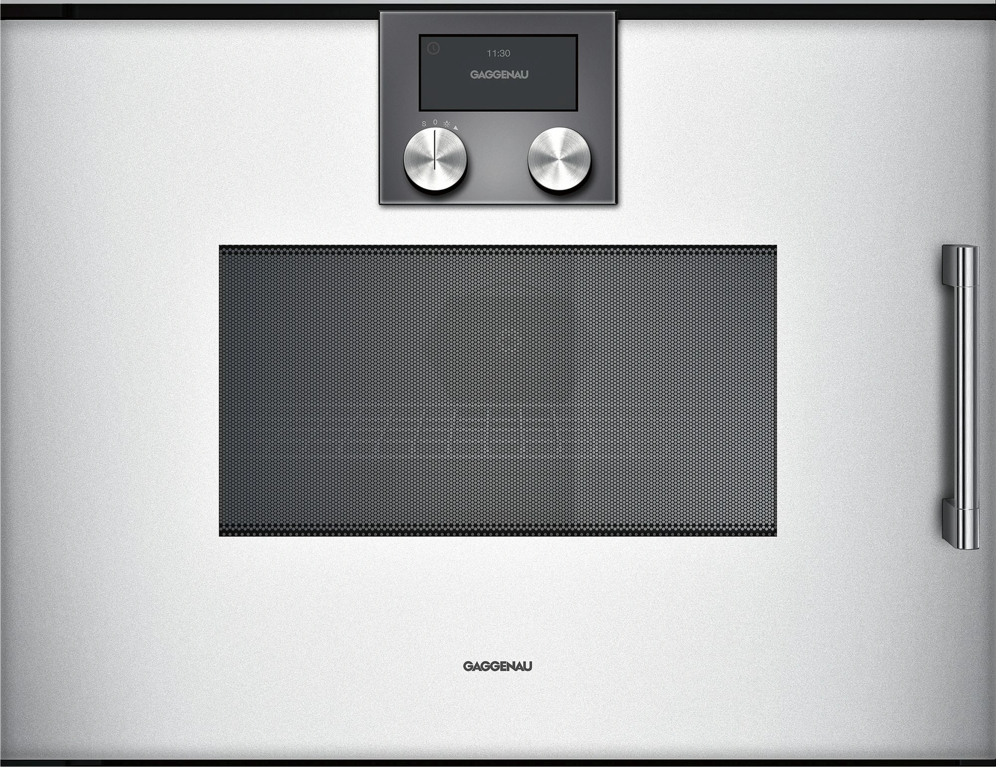 Gaggenau BMP251130 Einbau-Backofen mit Mikrowellenfunktion Silber