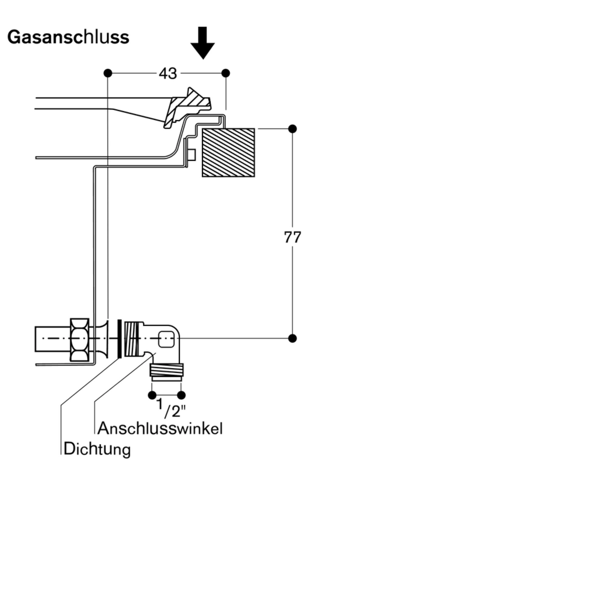 Gaggenau VG264220 Gaskochfeld Edelstahl